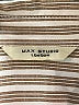 Max Studio Stripes Tan 3/4 Sleeve Button-Down Shirt Size XXL (estimated) - photo 7