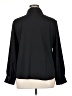 MNG 100% Polyester Black Long Sleeve Blouse Size 14 - photo 2