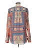 Tolani Orange Long Sleeve Blouse Size L - photo 2