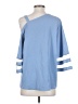 Unbranded Blue 3/4 Sleeve Top Size S - photo 2