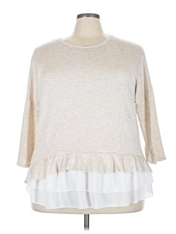 Kim & Cami 3/4 Sleeve T-Shirt (view 1)