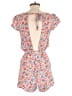 American Eagle Outfitters 100% Viscose Floral Pink Romper Size XS - photo 2