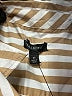 Talbots 100% Cotton Stripes Tan Long Sleeve Blouse Size XS - photo 7