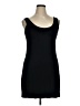 Salaam! Solid Black Casual Dress Size XL - photo 1