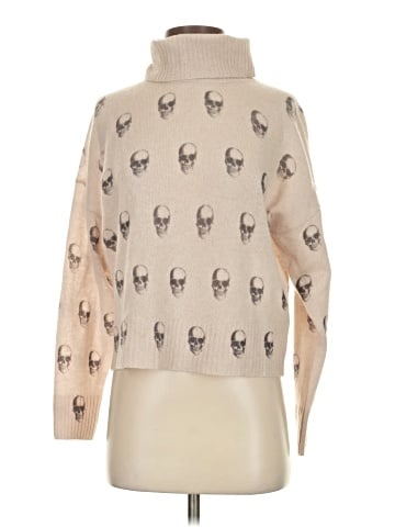 Skull Cashmere Cardigan (view 1)