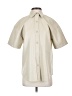 Babaton Solid Ivory Short Sleeve Button-Down Shirt Size XXS - photo 1