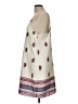 Amanda U. 100% Polyester Paisley Ivory Casual Dress Size L - photo 5