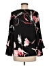 Chico's 100% Polyester Black 3/4 Sleeve Blouse Size Sm (0) - photo 2