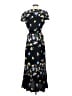 Free People 100% Viscose Floral Black Cocktail Dress Size S - photo 2