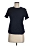 Simply Vera Vera Wang Blue Short Sleeve Top Size M - photo 1