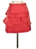 BCBGMAXAZRIA Solid Red Formal Skirt Size 0 - photo 1