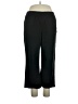 D&Co. Solid Black Casual Pants Size L - photo 1