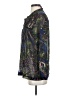 Dolan Paisley Gray Long Sleeve Blouse Size S - photo 5