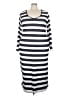 Unbranded Stripes Gray Casual Dress Size 4X - photo 1