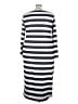Unbranded Stripes Gray Casual Dress Size 4X - photo 2