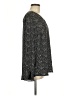 T Tahari 100% Polyester Polka Dots Black Long Sleeve Blouse Size L - photo 4