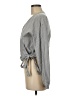 Mossimo Gray Long Sleeve Blouse Size M - photo 5