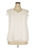 Naif Ivory Sleeveless Blouse Size 2X - photo 1