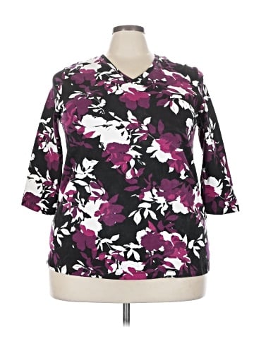Jessica London 3/4 Sleeve Blouse (view 1)