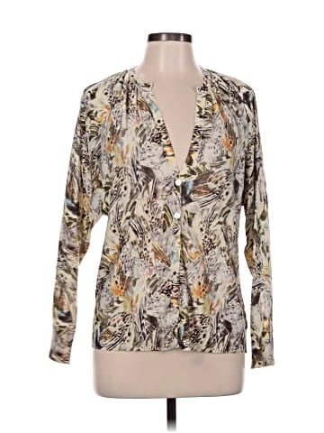 Magaschoni Silk Cardigan (view 1)