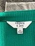 Crown & Ivy Teal Long Sleeve Henley Size 4X - photo 7