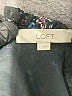 Ann Taylor LOFT 100% Polyester Black Long Sleeve Blouse Size L - photo 4