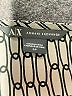 Armani Exchange 100% Polyester Chevron-herringbone Gray Casual Dress Size S - photo 6