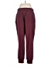 Chico's Solid Burgundy Track Pants Size Med (1.5) - photo 2