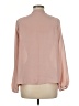 Charlotte Russe 100% Polyester Pink Long Sleeve Blouse Size M - photo 2