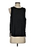 Spin 100% Polyester Black Sleeveless Blouse Size S - photo 1