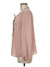 Charlotte Russe 100% Polyester Pink Long Sleeve Blouse Size M - photo 5