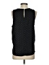 Spin 100% Polyester Black Sleeveless Blouse Size S - photo 2