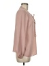 Charlotte Russe 100% Polyester Pink Long Sleeve Blouse Size M - photo 4
