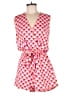 Julie Brown Hearts Pink Romper Size P (petite) - photo 1