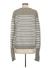 Free People Stripes Gray Pullover Sweater Size S - photo 2