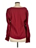 Shein Burgundy Long Sleeve Blouse Size 12 - photo 2