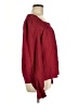 Shein Burgundy Long Sleeve Blouse Size 12 - photo 4