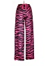 Unbranded Animal Print Pink Casual Pants Size XS - photo 1