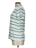 Apt. 9 Stripes Teal Short Sleeve T-Shirt Size L - photo 5
