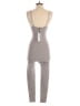Zara Solid Gray Jumpsuit Size S - photo 2
