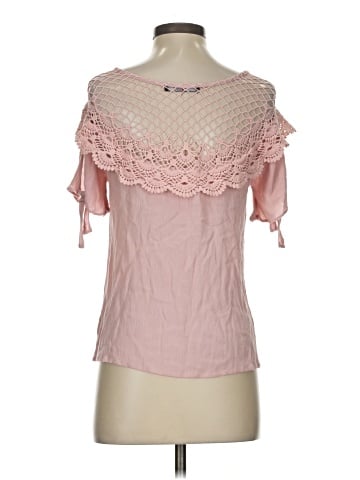 Romeo & Juliet Couture Short Sleeve Blouse (view 2)