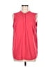 Hilary Radley Red Sleeveless Blouse Size M - photo 1