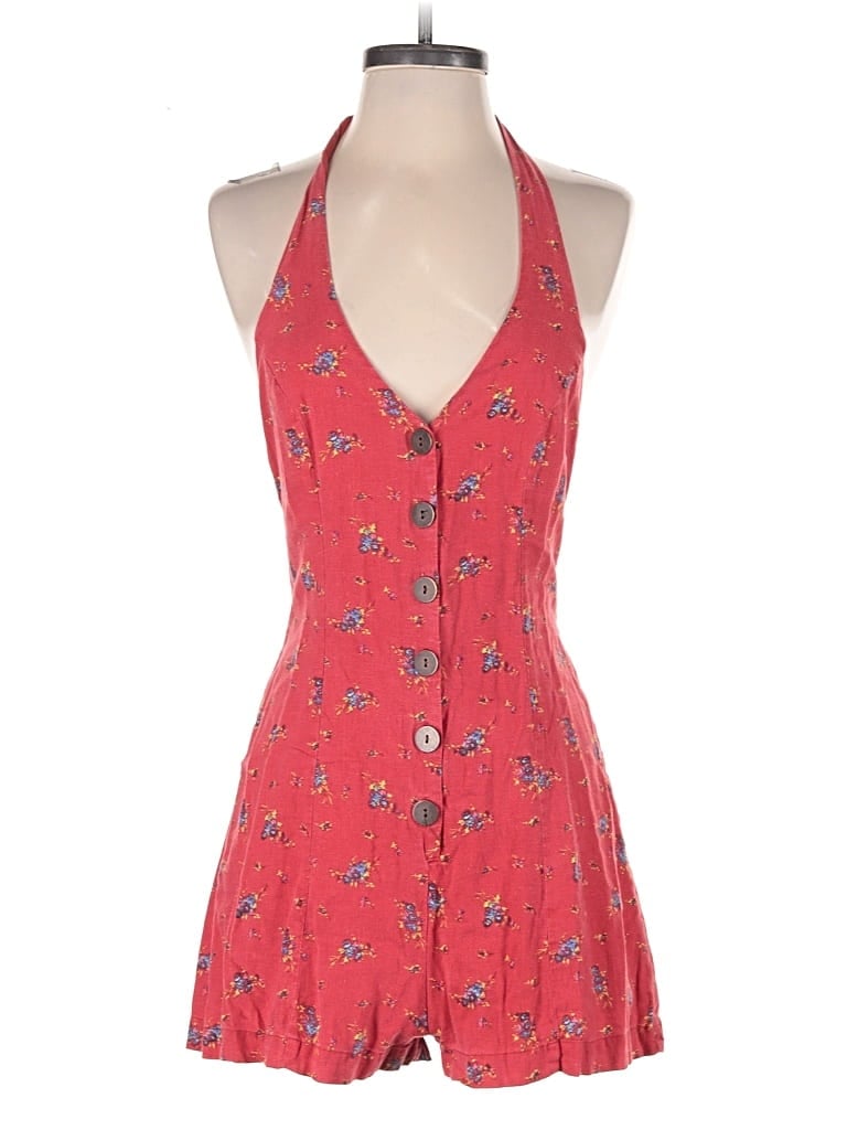Pre-owned Cooperative Romper In Red