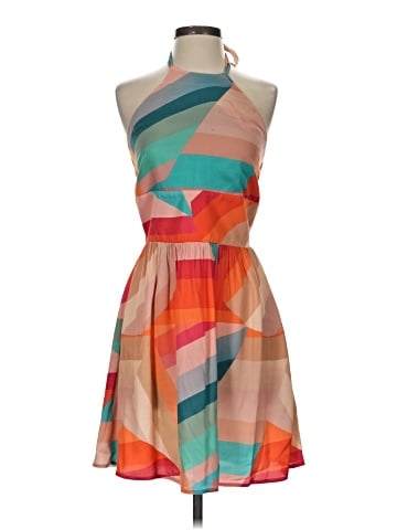 Self Contrast Cocktail Dress (view 1)