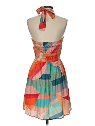 Self Contrast Cocktail Dress (view 2)