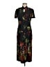 Olivia Rose 100% Polyester Tropical Black Casual Dress Size 6 (petite) - photo 1