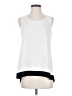 Express 100% Polyester White Sleeveless Blouse Size S - photo 1