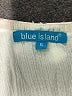 Blue Island 100% Rayon Ivory 3/4 Sleeve Blouse Size S - photo 7