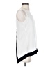 Express 100% Polyester White Sleeveless Blouse Size S - photo 4