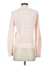 Point Sur 100% Cotton Polka Dots Pink Pullover Sweater Size S - photo 2